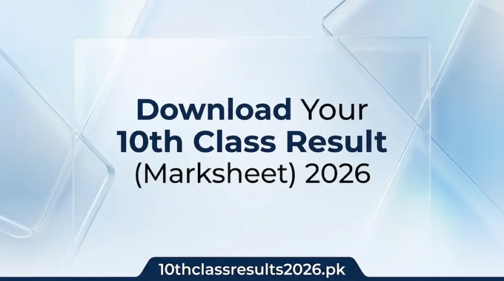 How to Download Your 10th Class Result Card (Marksheet) 2026