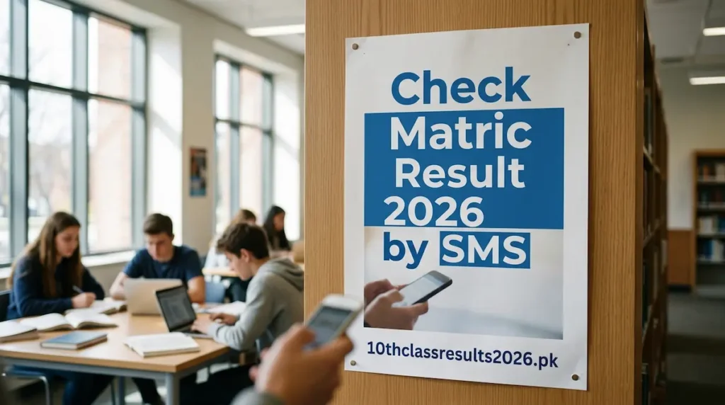 Check Matric Result 2026 by SMS
