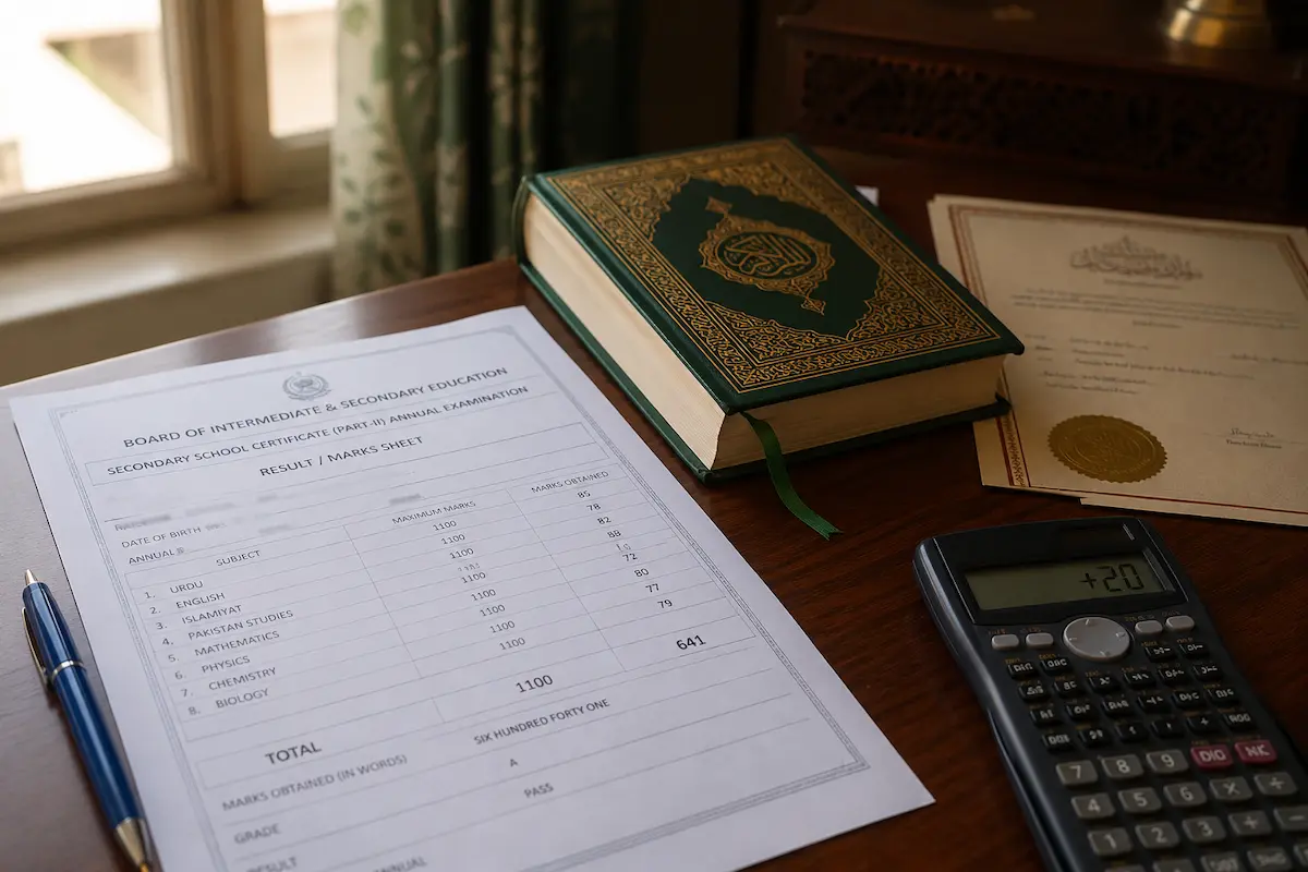 Hafiz-e-Quran 20 Marks How They're Added in 2026