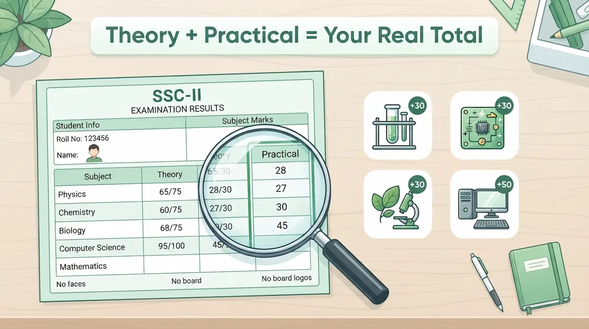 How Practical Marks Are Added Into Your Matric Total