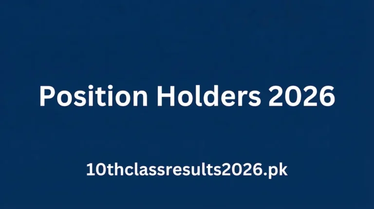 Position Holders 2026 What Students Should Know Now