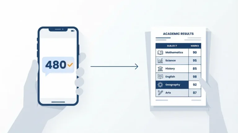 Subject-Wise Marks What Your SMS Result Really Shows