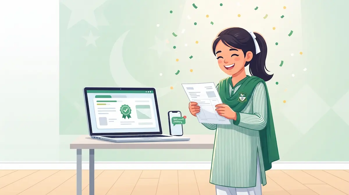 BISE DI Khan 10th class result 2026 announced — student checking matric result online